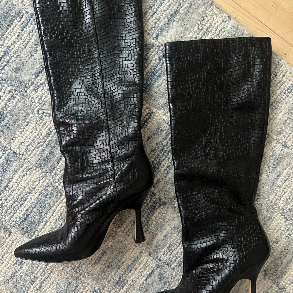 Stuart Weitzman Black Boots